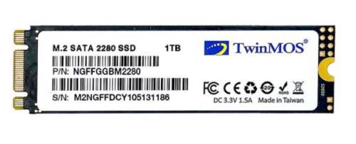 1 TB TWINMOS M.2 2280 SATA3 580/550 NGFFGGBM2280