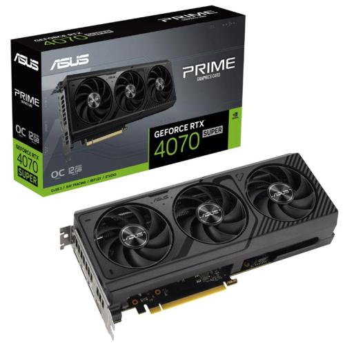 ASUS GEFORCE PRIME-RTX4070S-O12G SUPER OC 12GB GDDR6X 192BIT 1XHDMI 3XDP EKRAN KARTI