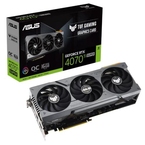 ASUS GEFORCE TUF-RTX4070TIS-O16G-GAMING SUPER OC 16GB GDDR6X 256BIT 2XHDMI 3XDP EKRAN KARTI