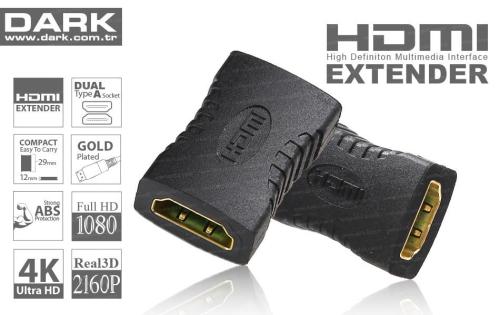 DARK DK-HD-AFXF HDMI DİŞİ TO HDMI DİŞİ DÖNÜŞTÜRÜCÜ