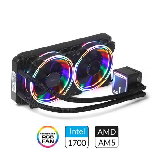 DARK DKCCW246 AQUAFORCE W246 240MM FİXED RGB LEDLİ SIVI SOĞUTMA