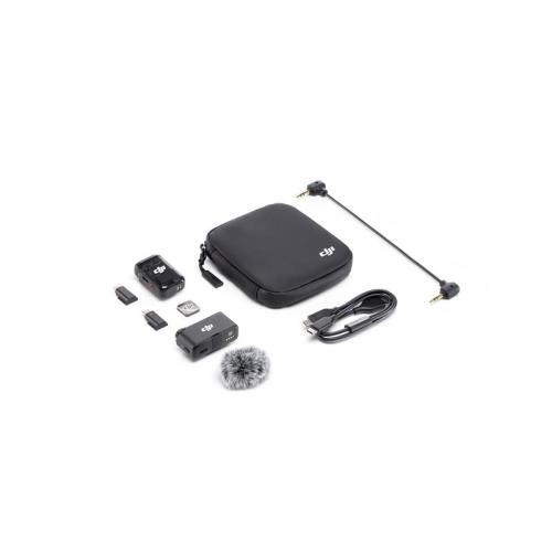 DJI MIC 2 TEK KİŞİLİK KABLOSUZ MİKROFON KİTİ (1TX-1RX) (RESMI DIST GARANTILI)