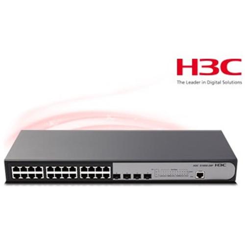 H3C 9801A1Q8 S1850-28P 24 PORT GIGABIT + 4X1GB SFP UPLINK YÖNETİLEBİLİR L2 RACKMOUNT SWITCH