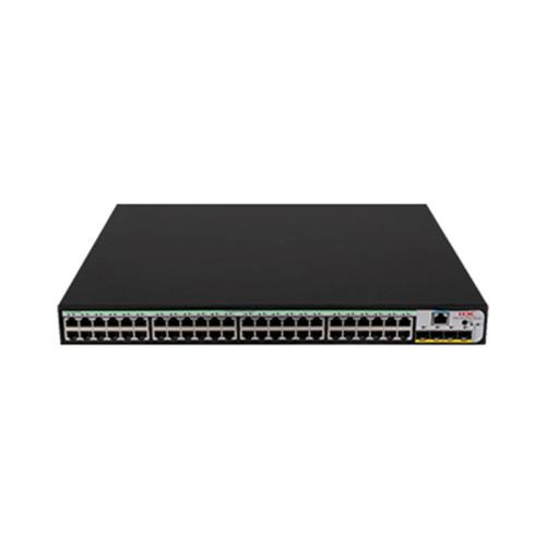 H3C 9801A41M S5120V3-52P-LI 48 PORT GIGABIT+4X1GB SFP 1XCONSOLE PORT YÖNETİLEBİLİR RACKMOUNT SWITCH