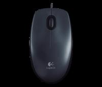 LOGITECH M90 USB OPTİK KABLOLU MOUSE SİYAH 910-001793