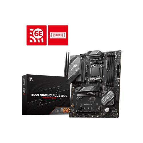 MSI B650 GAMING PLUS WIFI DDR5 6000MHZ 1XHDMI 1XDP 2XM.2 USB 3.2 ATX AM5(AMD AM5 8000/ 7000 SERİS İŞLEMCİ UYUMLU )