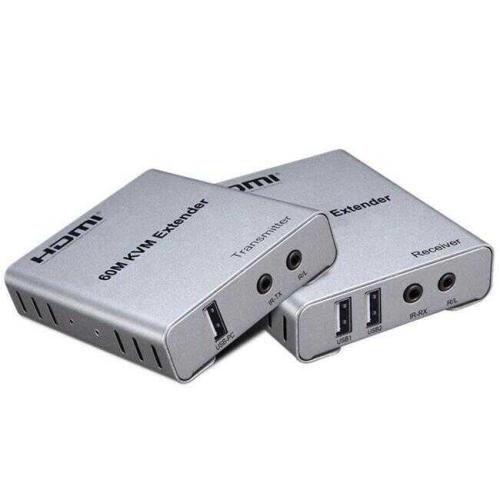 SENSEI 60MT 1080P CAT6 KVM EXTENDER (HDMI+USB+IR)