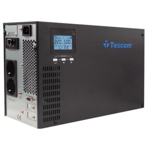 TESCOM CL-101 1KVA 1F/1F (3X9AH) + SNMP YANDAN EKRANLI ONLINE UPS (KGYS CİHAZIDIR)