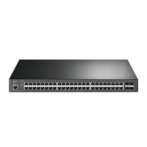 TP-LINK OMADA TL-SG3452XP 48 PORT GIGABIT + 4X10GB SFP+ 500W POE JETSTREAM YÖNETİLEBİLİR RACKMOUNT SWITCH