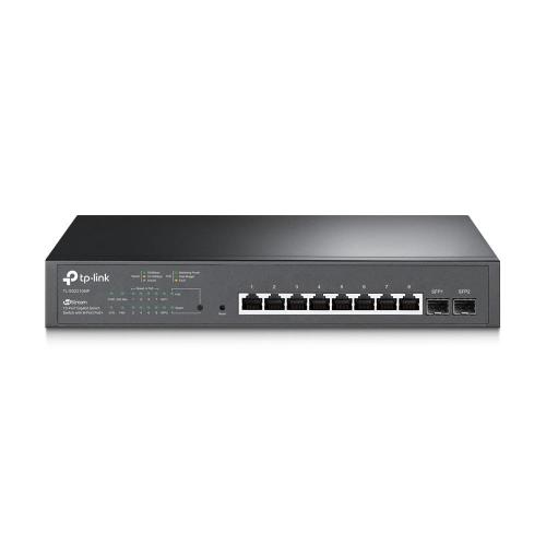 TP-LINK OMADA TL-SG2210MP 8 PORT GIGABIT+ 2XGIGABIT SFP UPLINK YÖNETİLEBİLİR 150W POE RACKMOUNT SWITCH