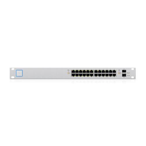 UBNT US-24-250W 24 PORT GIGABIT+2X1GB SFP+ CONSOL PORT 802.3AT/AF YÖNETİLEBİLİR 250W RACKMOUNT POE SWITCH